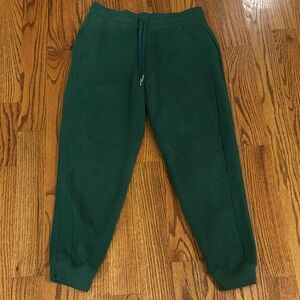 Lululemon Athletica Dark Green Joggers